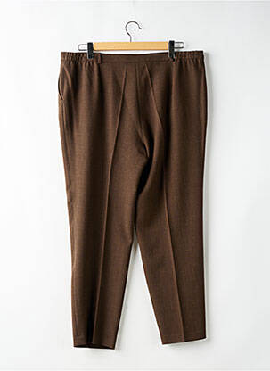 Pantalon slim talie înaltă talie înaltă maro 20/20 femeie