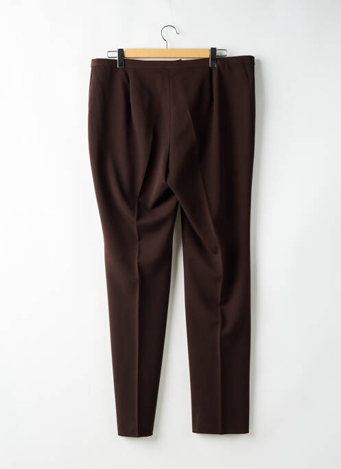 Pantalon drept maro LUISA VIOLA femeie