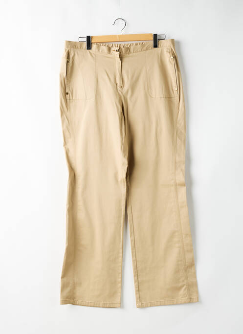 Pantalon larg bej CIAO MAGRE femeie