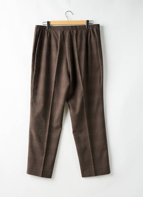 Pantalon drept maro LAURA DE L'ISLE femeie