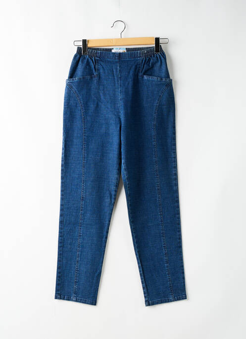 Blugi cu croială slim albastru 20/20 femeie