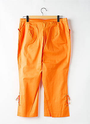 Pantalon drept buzunare portocalie LUISA VIOLA femeie