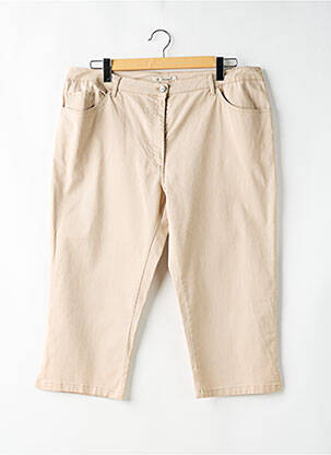 Pantalon 7/8 bej KANOPE femeie