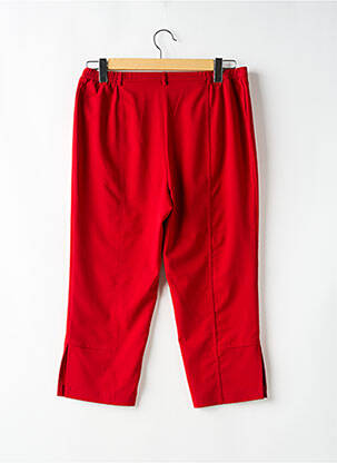 Pantalon 7/8 talie elastică roșu CHRISTIAN MARRY femeie