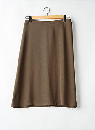 Fustă midi verde FRANCOISE F femeie