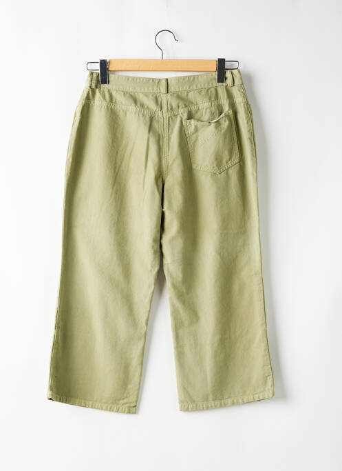 Pantalon 7/8 verde S.CAPADE femeie