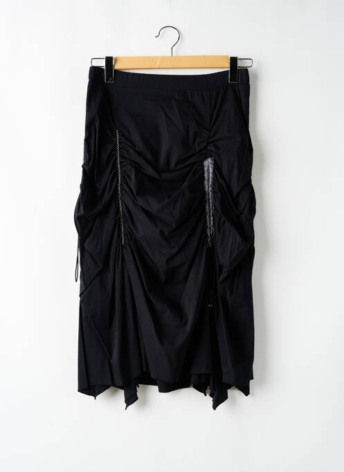 Fustă midi croială dreaptă negru GRIFFON femme