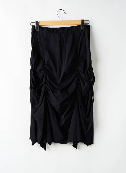 Fustă midi croială dreaptă negru GRIFFON femme