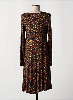 Rochie midi mâneci lungi mâneci lungi gri AN II VITO femeie