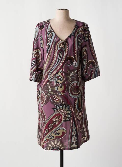 Rochie midi violet AN II VITO femeie