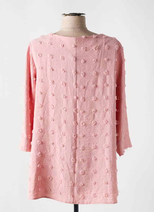 Bluză mâneci 3/4 mâneci 3/4 roz AN II VITO femme