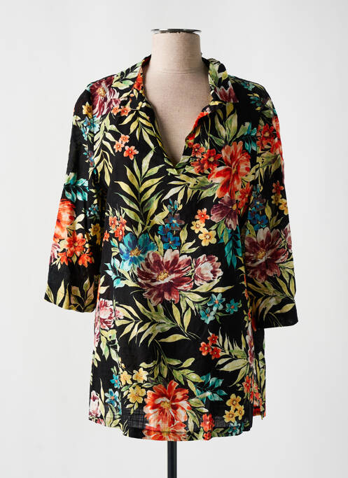 Tunică mâneci lungi negru AN II VITO femeie