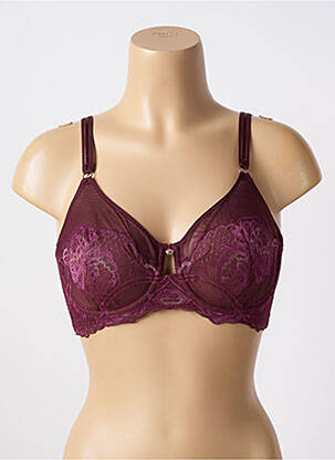 Sutien sutien cupe întregi cu decolteu înalt sutien cupe întregi cu decolteu înalt violet TRIUMPH femeie