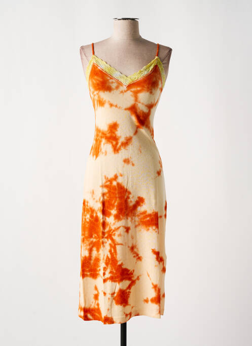 Rochie midi portocaliu MISS SIXTY femeie