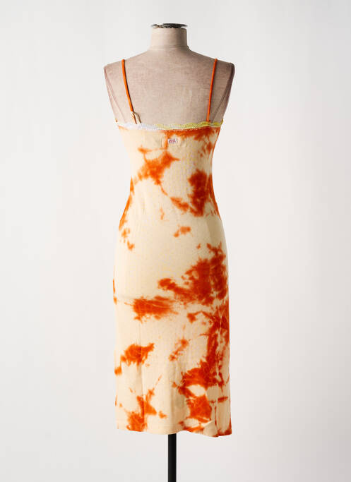 Rochie midi portocaliu MISS SIXTY femeie