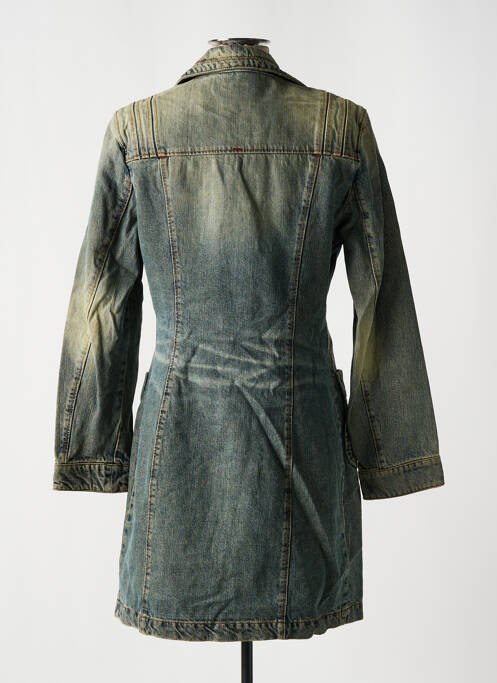 Palton lung albastru MISS SIXTY femeie