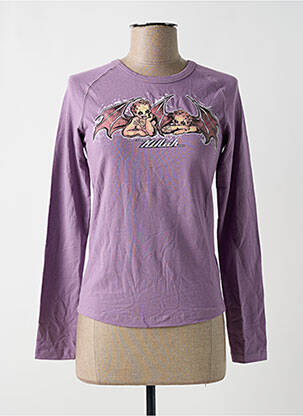 Tricou mâneci lungi mâneci lungi violet KILLAH femeie