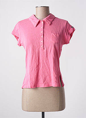 Polo elasticitate mâneci scurte roz MISS SIXTY femeie