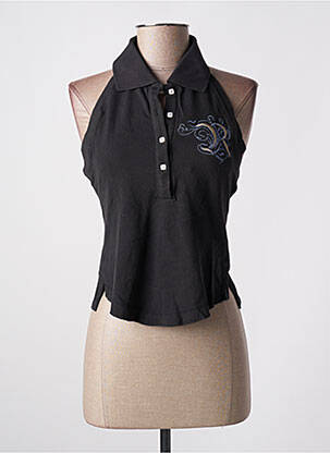 Polo negru REPLAY femeie