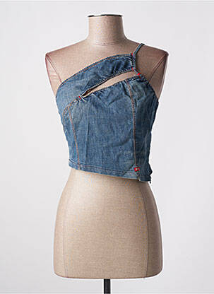 Top albastru MISS SIXTY femeie