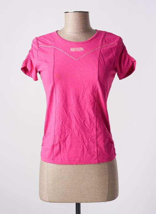 Tricou roz REPLAY femeie