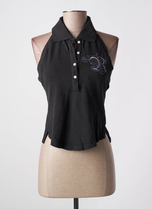 Polo negru REPLAY femeie