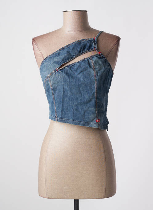 Top albastru MISS SIXTY femeie