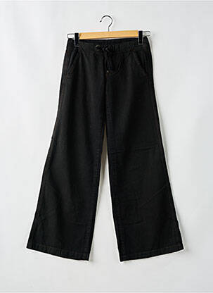 Pantalon drept închidere cu fermoar sub clapetă cu nasturi negru DIESEL femeie