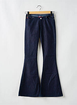 Pantalon evazat albastru MISS SIXTY femeie