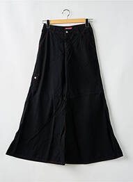 Pantalon evazat croială evazată negru KILLAH femme