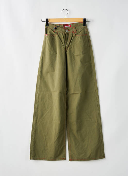 Pantalon evazat verde KILLAH femeie