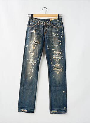 Blugi cu croială slim albastru REPLAY femeie