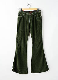 Pantalon evazat croială evazată verde KILLAH femme