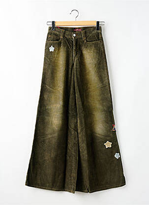 Pantalon evazat verde KILLAH femeie