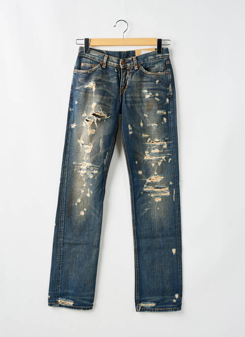 Blugi cu croială slim albastru REPLAY femeie