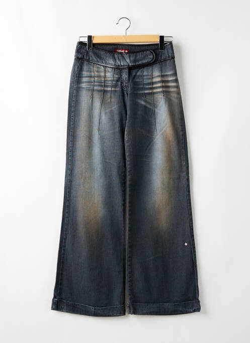 Blugi cu croială dreaptă negru KILLAH femeie