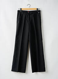 Pantalon drept închidere cu fermoar sub clapetă cu nasturi mărime normală negru MISS SIXTY femme