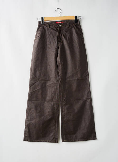 Pantalon drept maro MISS SIXTY femeie