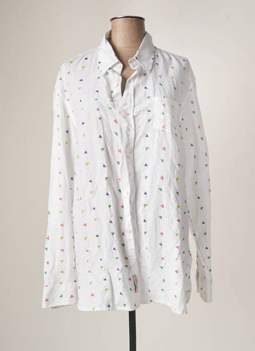 Cămașă cu mâneci lungi alb GUESS bărbat