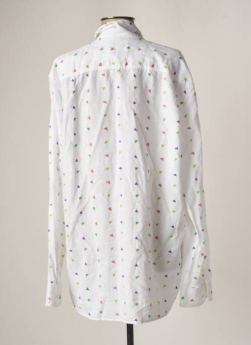 Cămașă cu mâneci lungi alb GUESS bărbat