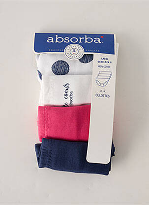 Chilot bleu marin ABSORBA fată