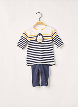 Set sus/jos bleumarin ABSORBA fată