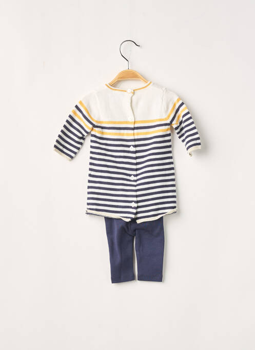 Set sus/jos bleumarin ABSORBA fată