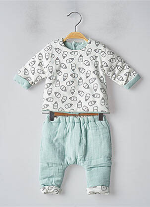 Set sus/jos verde ABSORBA copil