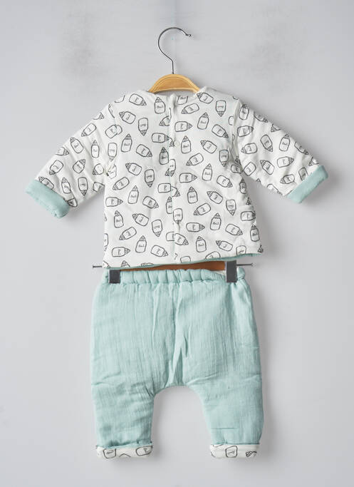 Set sus/jos verde ABSORBA copil