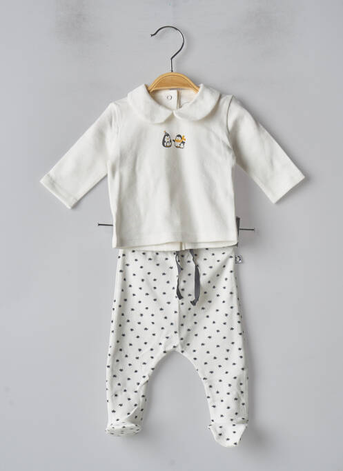 Set sus/jos ecru ABSORBA copil