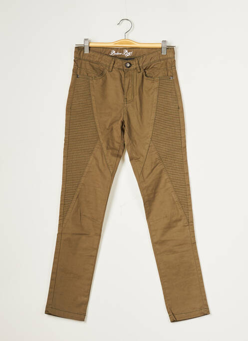 Pantalon slim kaki BECKARO fată