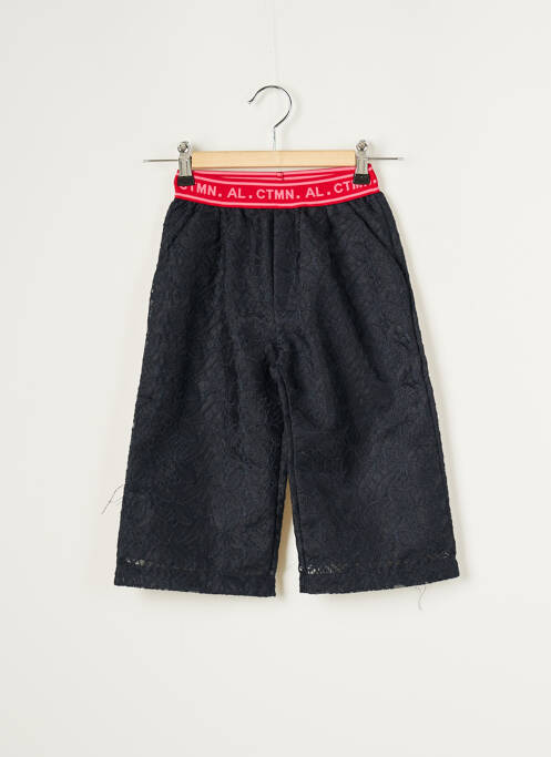 Pantalon larg albastru CATIMINI fată