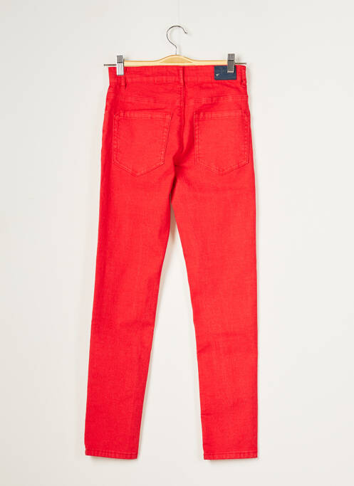 Blugi cu croială slim roșu 3 POMMES băiat