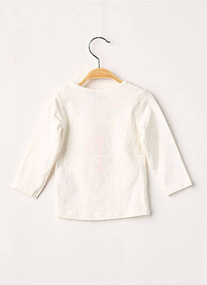 Tricou ecru 3 POMMES fată
